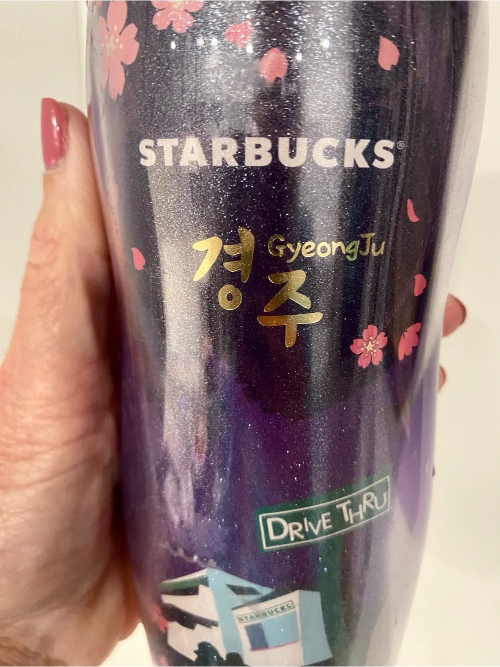 Rare Starbucks South Korea Gyeongju Drive Through City Tumbler 16oz